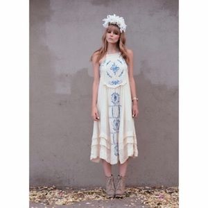 Free People Diamonds in the Sky Dress white Medium